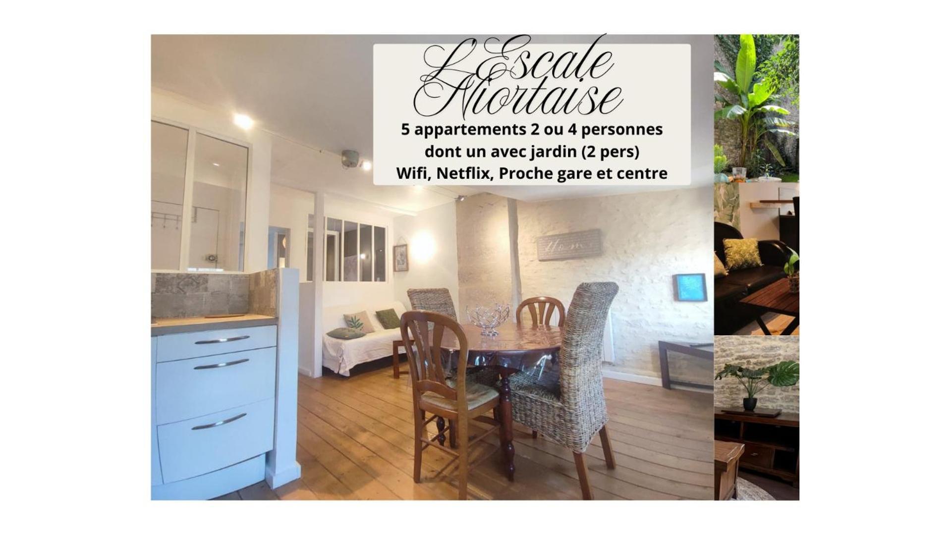 L'Escale Niortaise - Centre-Ville - 10Mn Gare - Wifi - Netflix Exterior foto
